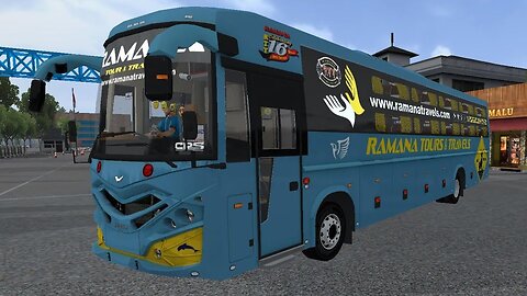 Veera V8 AC Sleeper Bus Mod |Bus Simulator Indonesia |Bus Mod for BUSSID |Gaming