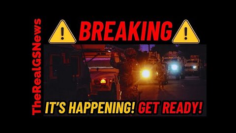 EMERGENCY ALERT!! America under ATTAC!! National Guard has ARRIVED - Trump DRONE LEAK