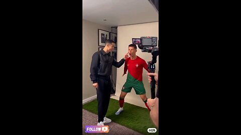 Cristiano Ronaldo vs clone