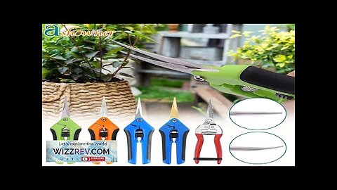 Garden Tools Secateurs Bonsai Shears Metal Gardening Scissor Pruning Tool Hand Cutter Review