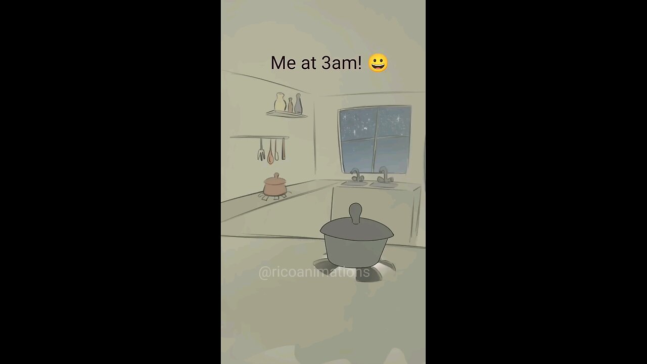 Me at 3am (4k memes)_shorts _ricoanimation😂🤣😁