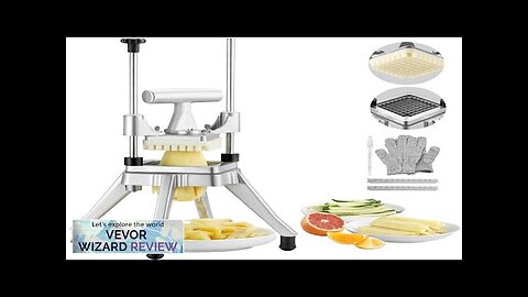 VEVOR Commercial Vegetable Fruit Chopper 3/8″ Blade Heavy Duty Professional Food Dicer Review