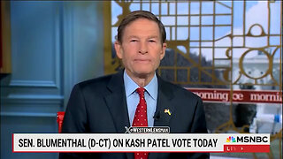 Uniparty: Dick "Stolen Valor" Blumenthal Lavishes Praise On Mitch McConnell For Voting Against Tulsi