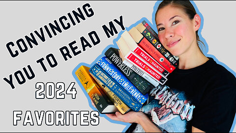 Convincing You to Read My Favorite Books of 2024!