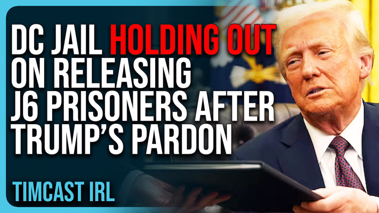 DC Jail HOLDING OUT On Releasing J6 Prisoners After Trump’s Pardon