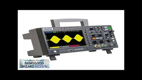 Hantek DSO2D15 Dual-Channel + AFG Digital Storage Oscilloscope 150MHz 1GSa/s Signal Review