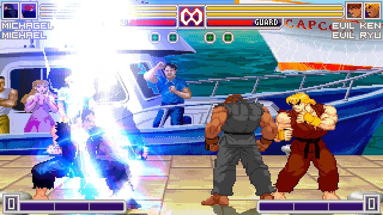 MUGEN - Michael & Michagel vs. Evil Ryu & Evil Ken - Download