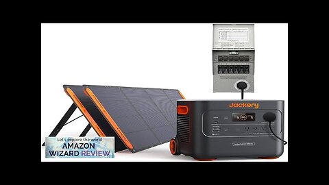 Jackery Explorer 3000 Pro Solar Generator + Manual Transfer Switch 3024Wh 3000W Review