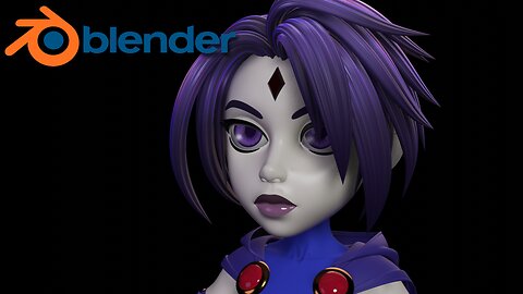 Blender - My First 3D Model - Raven