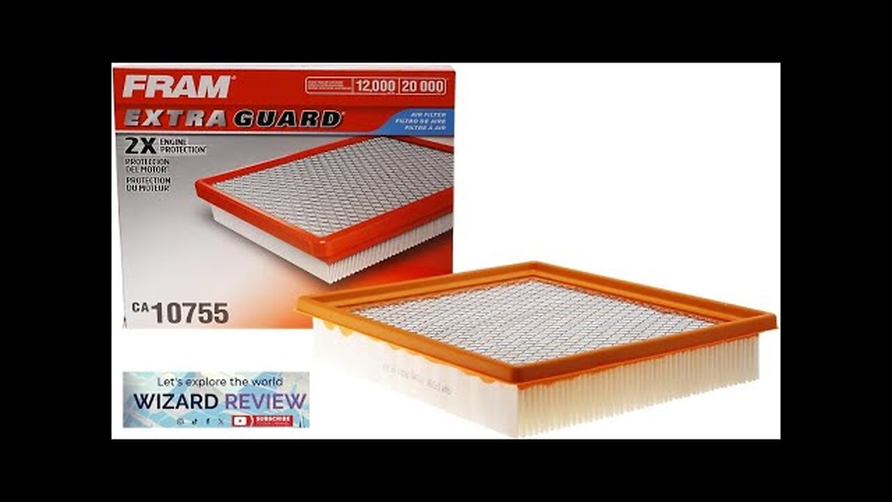 FRAM Extra Guard CA10755 Replacement Engine Air Filter for Select Lexus Toyota Review