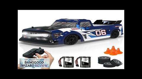 Volantex 78504-3 RTR Two Batteries 1/14 2.4G 4WD Drift RC Car LED Review