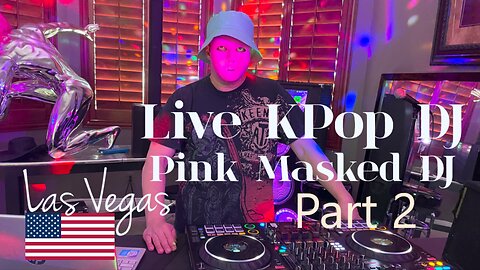 KPop DJ Pink Mask Plays Mix of Hottest KPop Songs Music (part2)