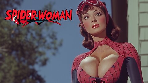 SPIDER-WOMAN- 1950's Super Panavision 70