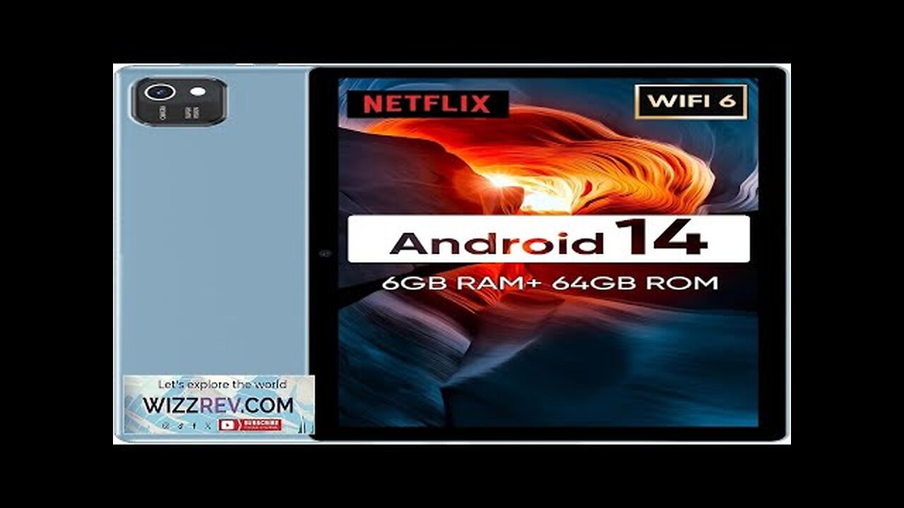 Android 14 Tablet 2024 Tablet 10 inch6GB+64GB+512GB Expand 2.0GHz Processor IPS Review