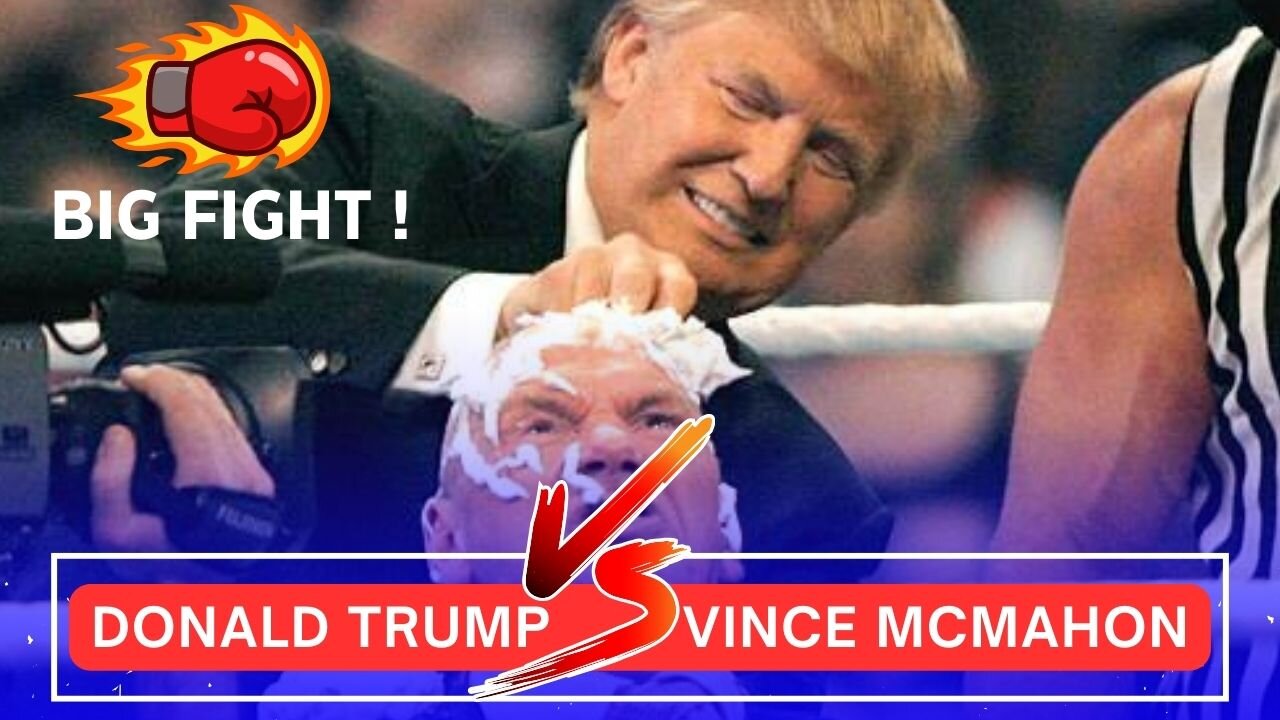 Donald Trump vs. Vince McMahon – The Battle That Shook WWE!