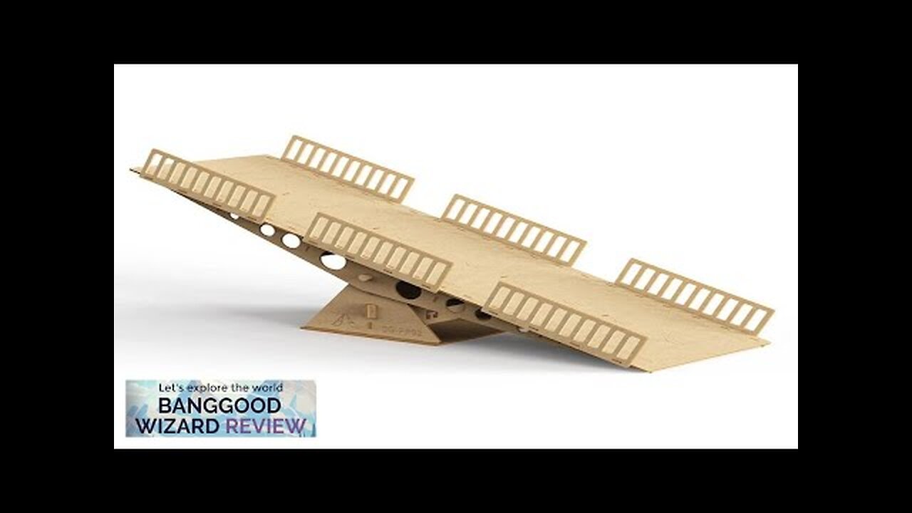 SG Pincone Forest Wooden 3D DIY Bridge Seesaw For 1/24/28 RC Car Review