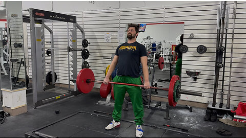 Deadlift Triple 145KG/319LBs