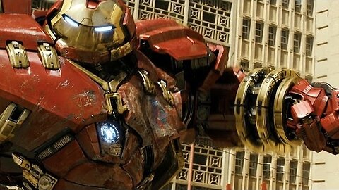 Avengers Age of Ultron (2015) - Hulk vs HulkBuster - Iron Man (Mark 44)