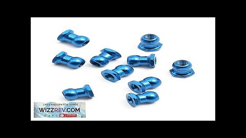 10PCS Aluminum Alloy Ball Head Nuts 5mm for TAMIYA 1/10 RC Car Review