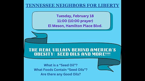 Seed Oils and More: The Real Villain Behind America's Health Crisis