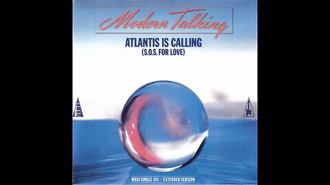 Modern Talking - Atlantis Is Calling (S.O.S. For Love) Maxi-Single 1986/2001 CD