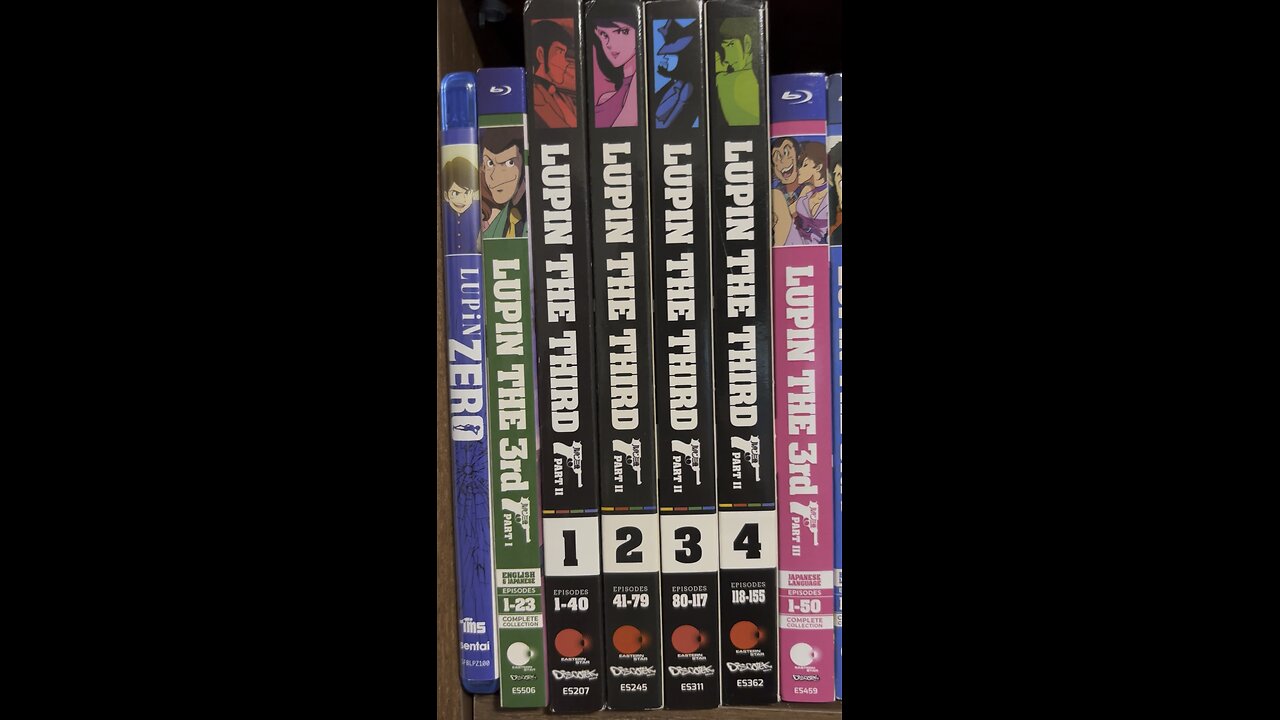 The Shelf Of Lupin III (Updated)