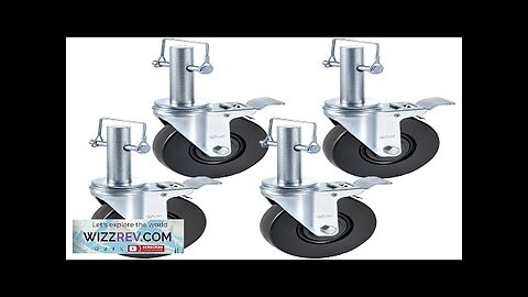 VEVOR Baker Scaffold Wheels 4 Pack 5" Scaffolding Wheels 1" Solid Round Review