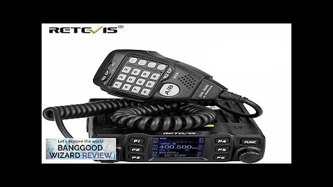 RETEVIS RT95 Car Two-Way Radio Station 200CH 25W High Power VHF UHF Review