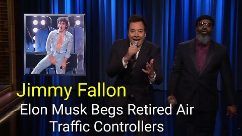 Elon Musk Begs Retired Air Traffic Controllers to Return to Work | Jimmy Fallon | RayderMediaTV