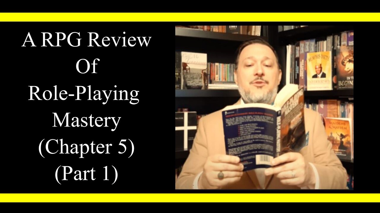 Gary Gygax's Role Playing Mastery (Chapter 5) (Part 1) (RPG Review)