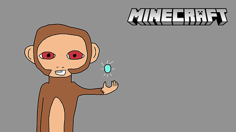 Monkey Vtuber Plays Minecraft