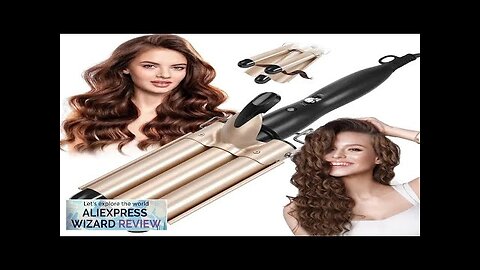 Professional Hair Curling Iron Ceramic Triple Barrel Hair Curler Irons Hair Wave Review