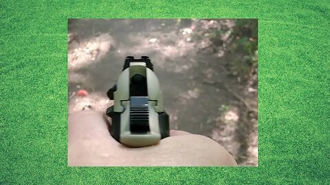 Bersa thunder 22 pov shooting can using old android phone.