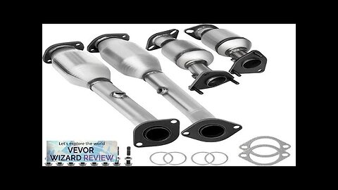 VEVOR Exhaust Manifold 05-11 Nissan Frontier Exhaust Manifold Bolts Gasket Combination 4.0L Review