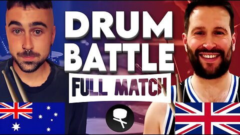 Drum Battle: Alex Powys vs The Mad Drummer Art 🥁🏆