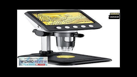 Digital Microscope 4.3" LCD USB Coin Microscope 1080P Error Coin Magnifier Review