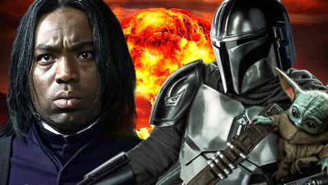 Harry Potter Series BACKLASH For Black Snape, Disney Star Wars Mandalorian Movie