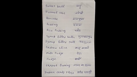 name of all Indian famous dessert 🍪# Manglagarg