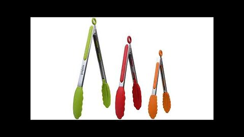 Popco Silicone Tongs for Cooking Review