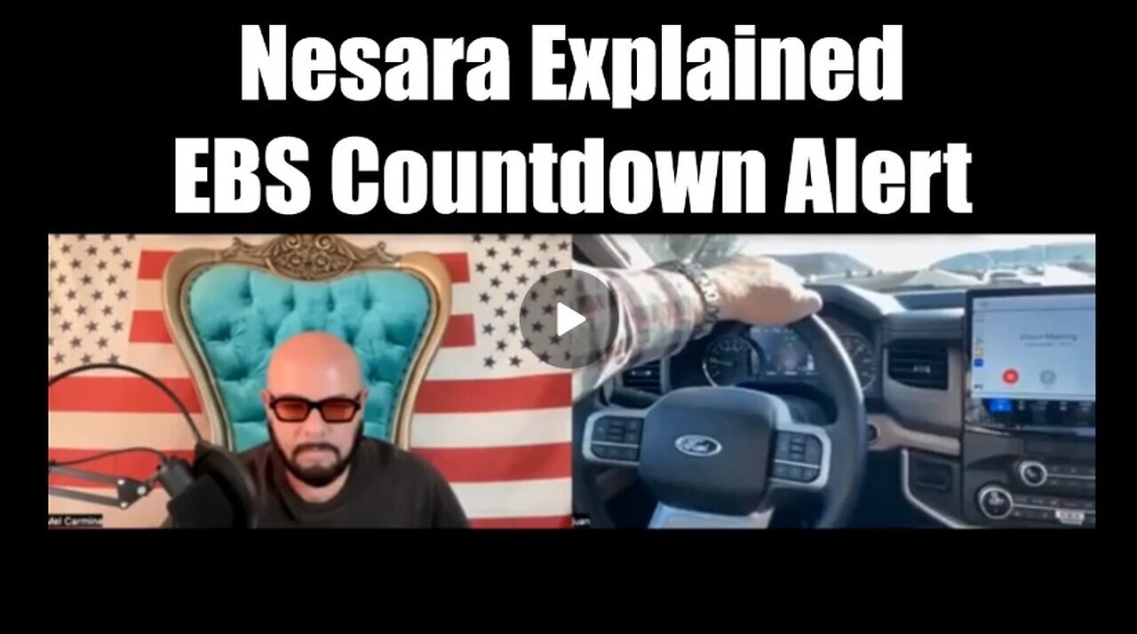 Juan O Savin Nesara Explained - EBS Countdown Alert