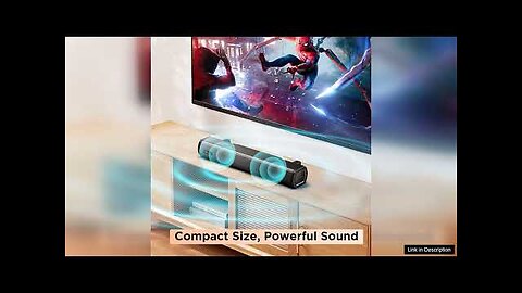 Hiwill D41 320W 4.1CH Soundbar Home Theater bluetooth Surround Sound System 2 Review