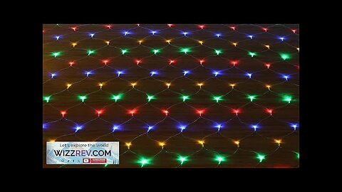 Curtain Light LED Fairy String Net Mesh Christmas 3x2m 200led EU 220V Review