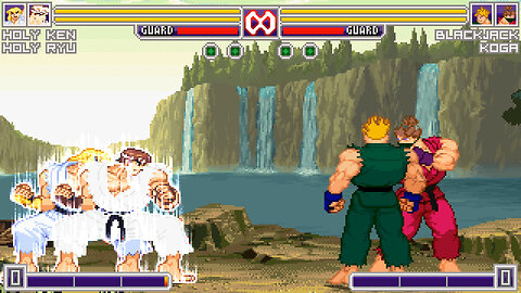 MUGEN - Holy Ryu & Holy Ken vs. Koga & Blackjack - Download