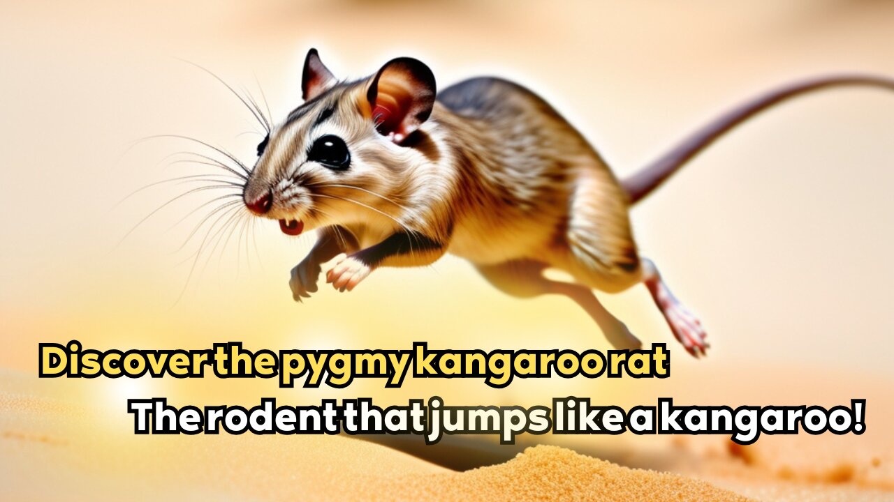 Comparative Study: Pygmy Kangaroo Rat vs. Other Desert Rodents