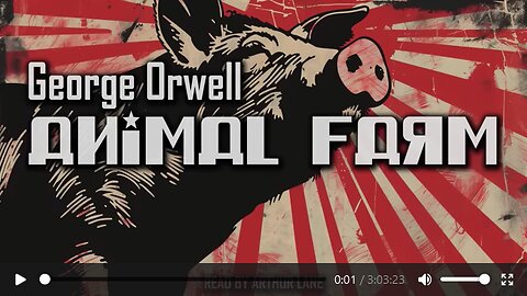 Animal Farm--George Orwell (AUDIOBOOK)