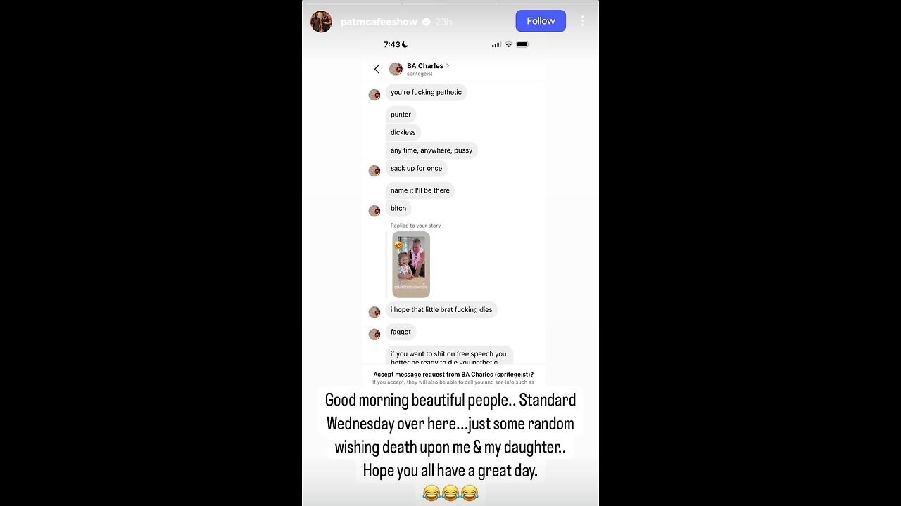 Pat McAfee Gets LIFE THREATENED! DISGUSTING Behavior! #shorts