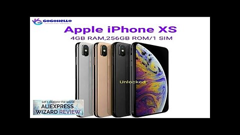 98% New Unlocked Original iPhone XS 4GB RAM 256GB ROM 5.8"A12 Bionic Review