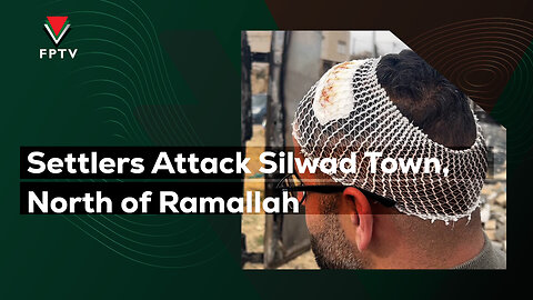 Settlers Attack Silwad Town, North of Ramallah