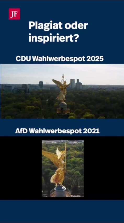 Vergleich AFD CDU Wahlwerbung