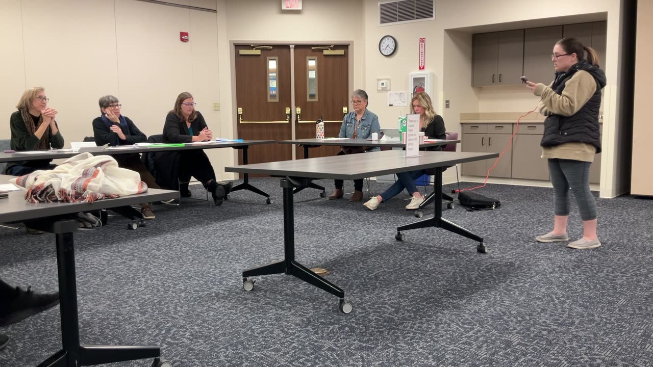 2025.1.16 Middlebury Library - No Vote on Resolution | Petitions Presented